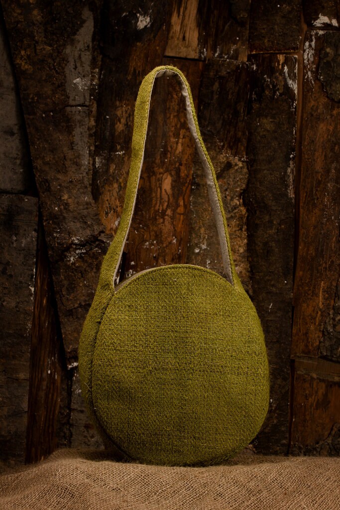 Handmade Hemp Handbag Women Shoulder Bag, Minimalistic Purse For Women, Handwoven Summer Bag, Hand Knit Bag, Small Handbag, Beach Bag