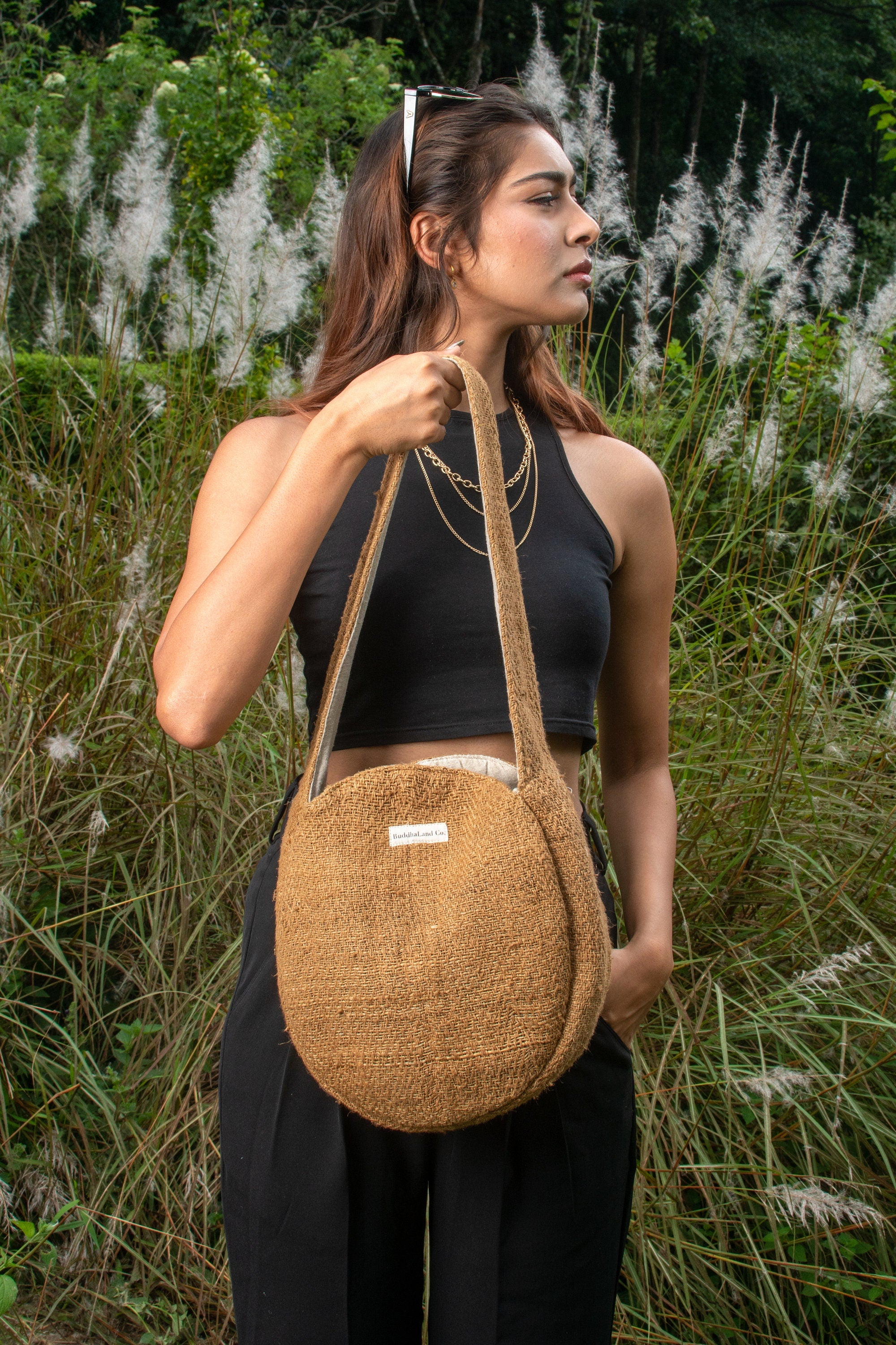Handmade Hemp Handbag Women Shoulder Bag, Minimalistic Purse For Women, Handwoven Summer Bag, Hand Knit Bag, Small Handbag, Beach Bag