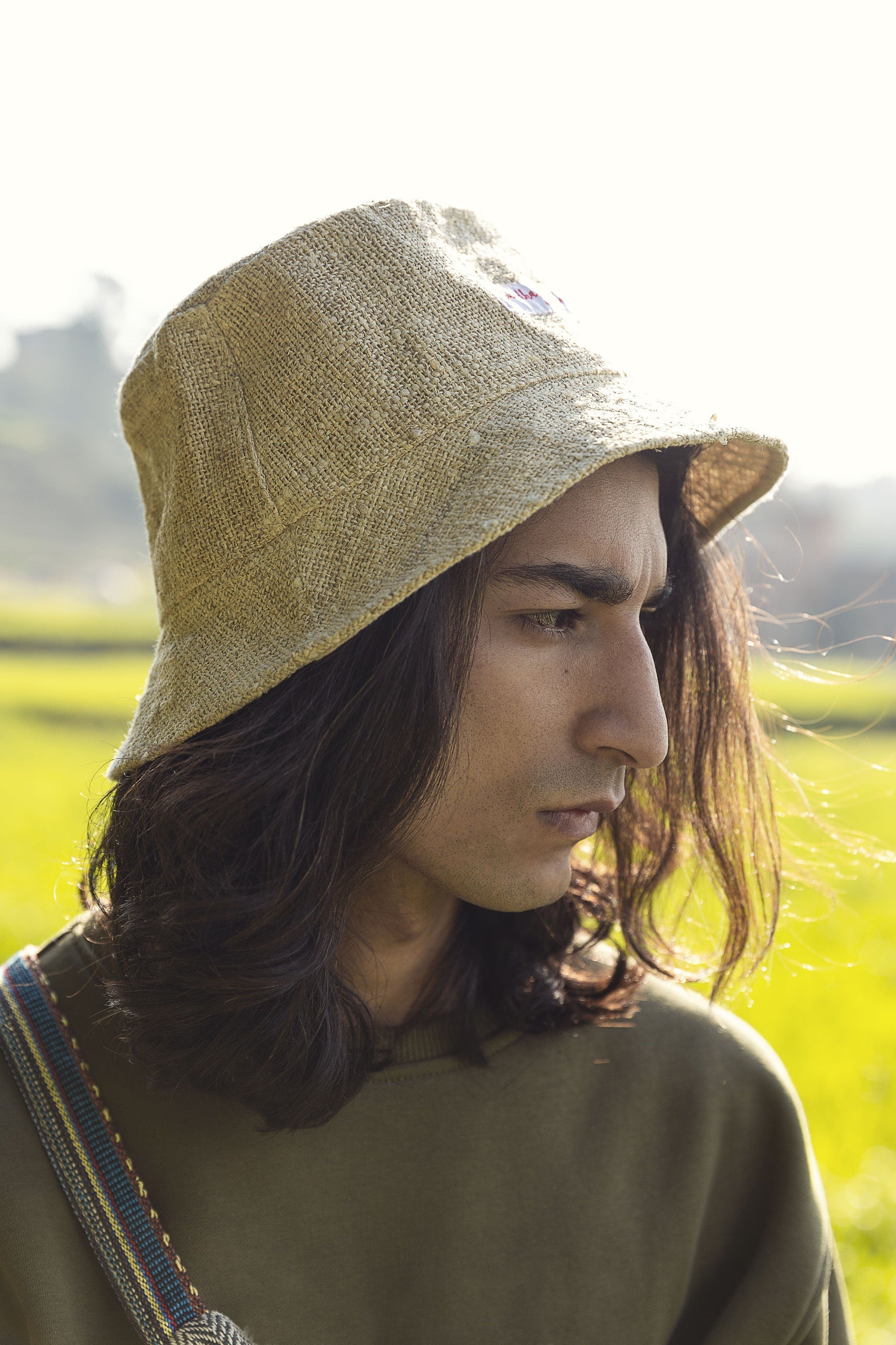 Handmade Hemp Bucket Hat For Summer Hat For Beach Vacation Hat Crochet Hat Knitted Hat For Sun Holiday Hat Cap For Sun