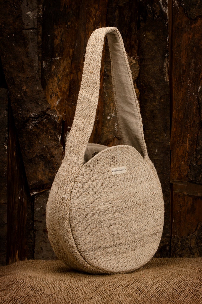 Handmade Hemp Handbag Women Shoulder Bag, Minimalistic Purse For Women, Handwoven Summer Bag, Hand Knit Bag, Small Handbag, Beach Bag