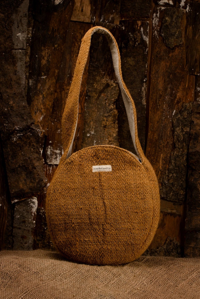 Handmade Hemp Handbag Women Shoulder Bag, Minimalistic Purse For Women, Handwoven Summer Bag, Hand Knit Bag, Small Handbag, Beach Bag
