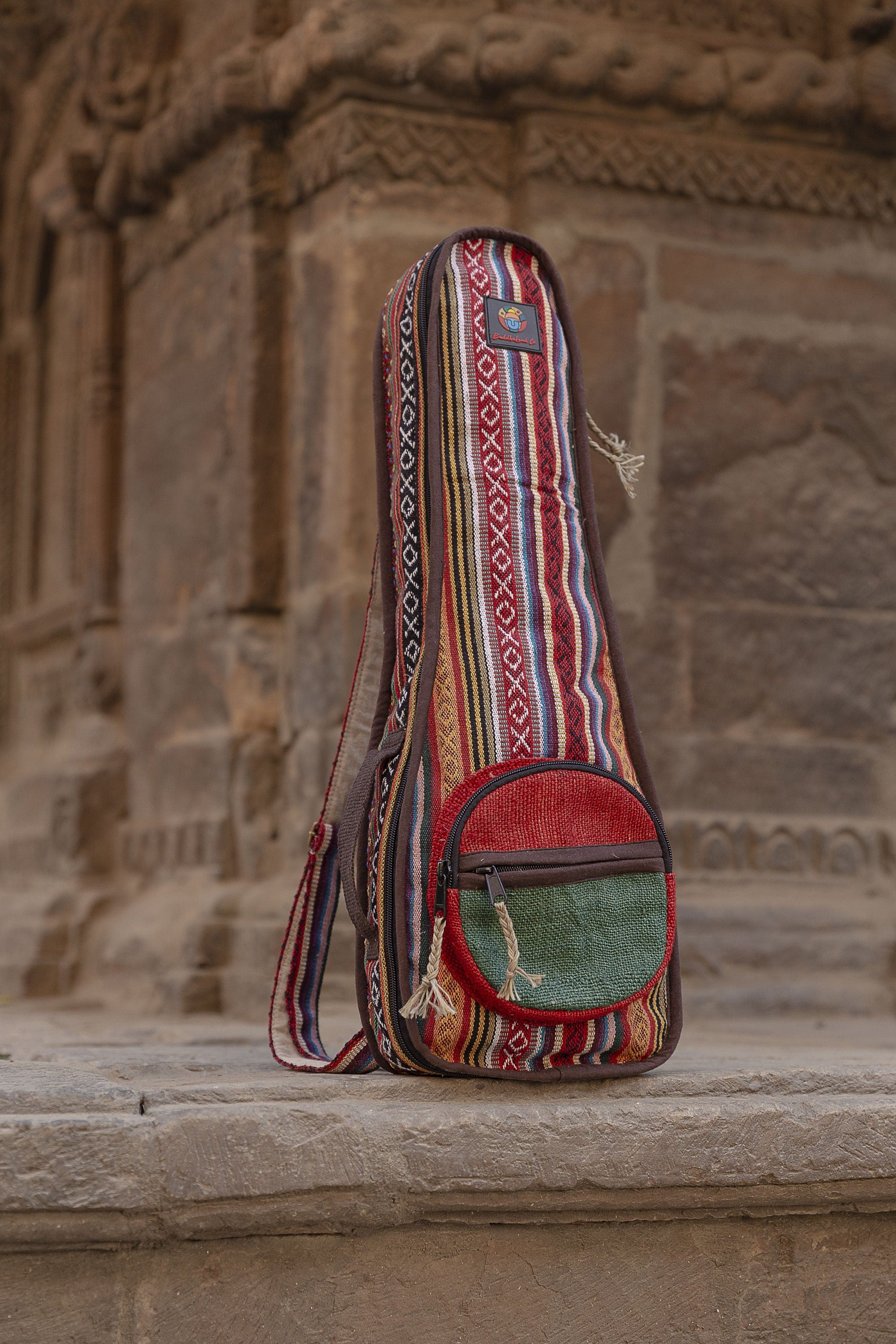 Handmade Hemp Ukulele Bag With Shoulder Straps Ukulele Case With Wall Mount Ukulele Gift Soprano Ukulele Concert Ukulele Tenor Baritone Bag