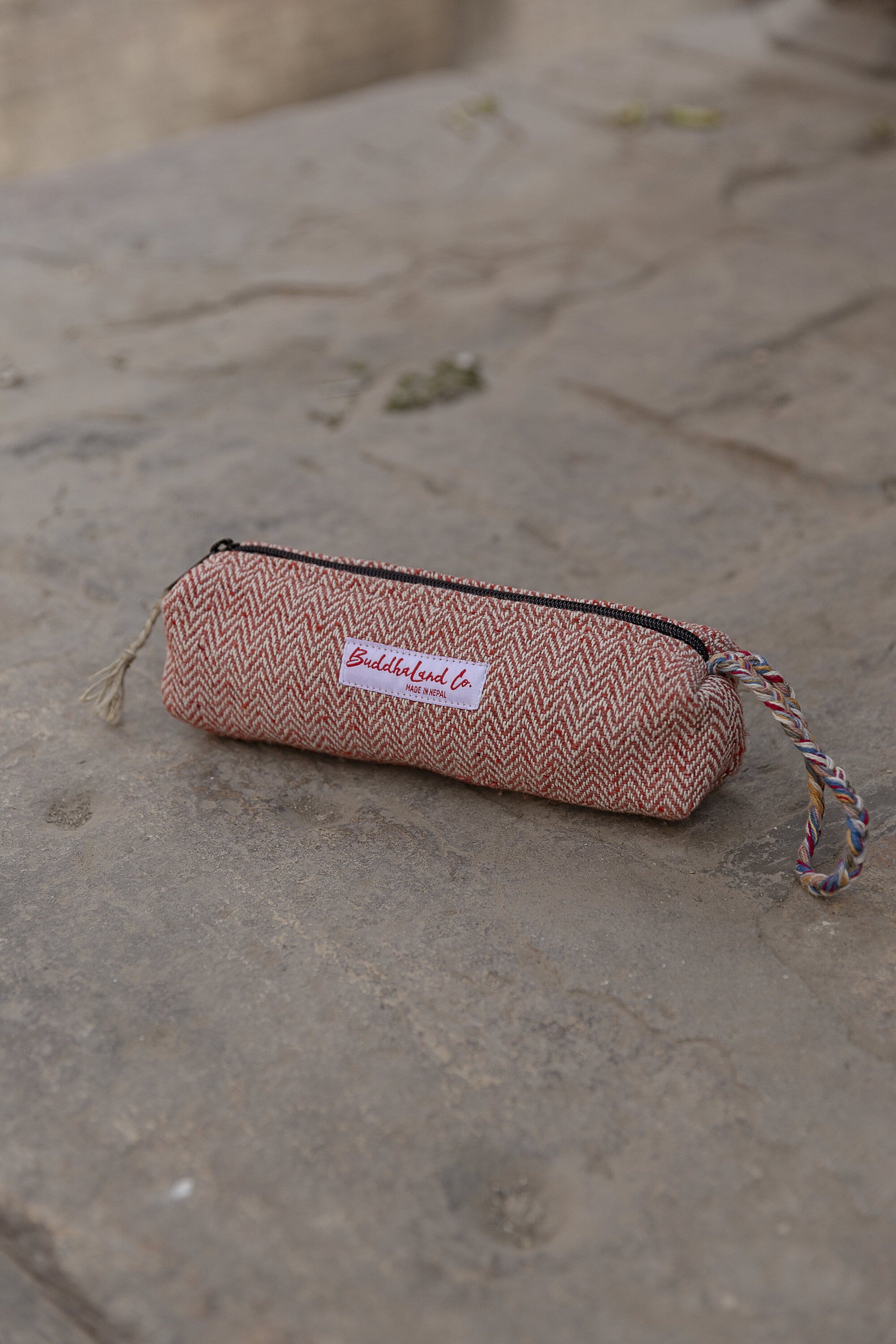 Handmade Hemp Pouch For Cosmetic Pouch For Jewellery Small Makeup Bag Travel Cosmetic Bag Pencil Pouch Zipper Pouch Wallet