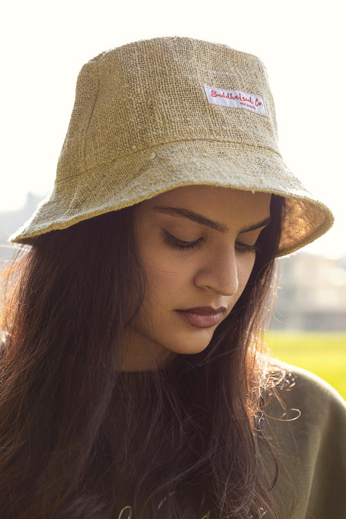 Handmade Hemp Bucket Hat For Summer Hat For Beach Vacation Hat Crochet Hat Knitted Hat For Sun Holiday Hat Cap For Sun