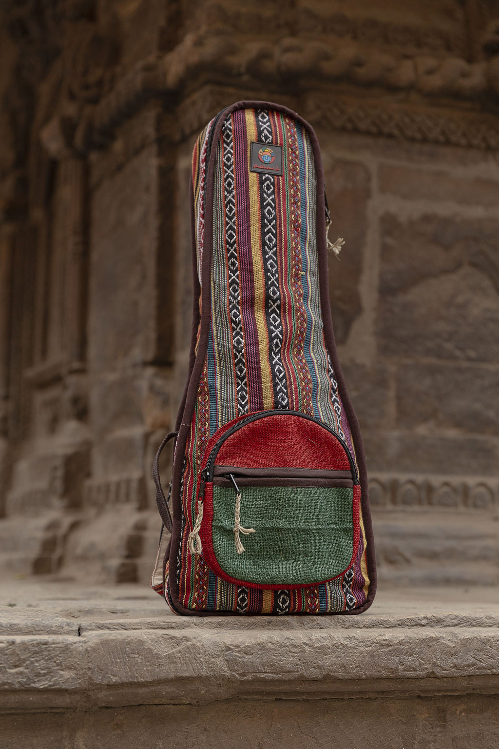 Handmade Hemp Ukulele Bag With Shoulder Straps Ukulele Case With Wall Mount Ukulele Gift Soprano Ukulele Concert Ukulele Tenor Baritone Bag