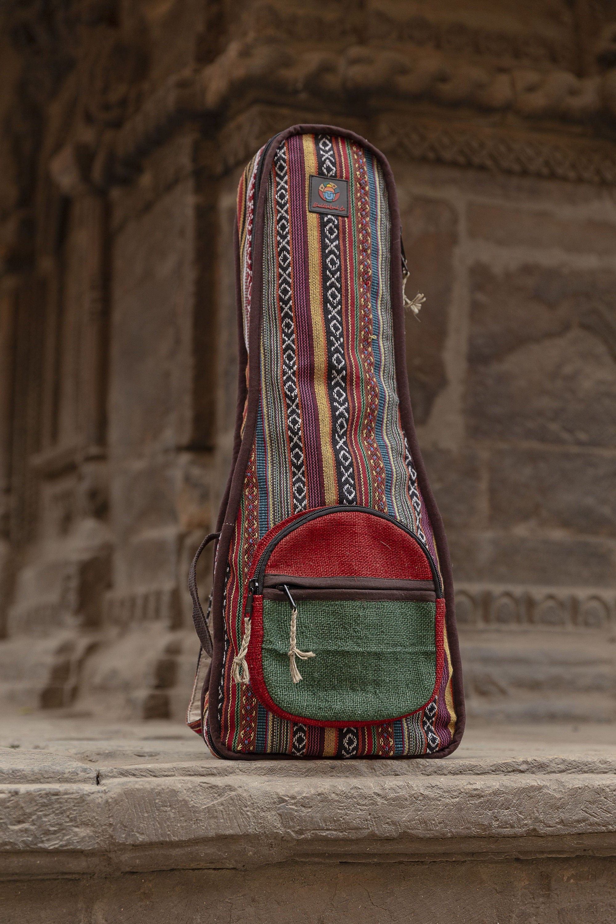 Handmade Hemp Ukulele Bag With Shoulder Straps Ukulele Case With Wall Mount Ukulele Gift Soprano Ukulele Concert Ukulele Tenor Baritone Bag