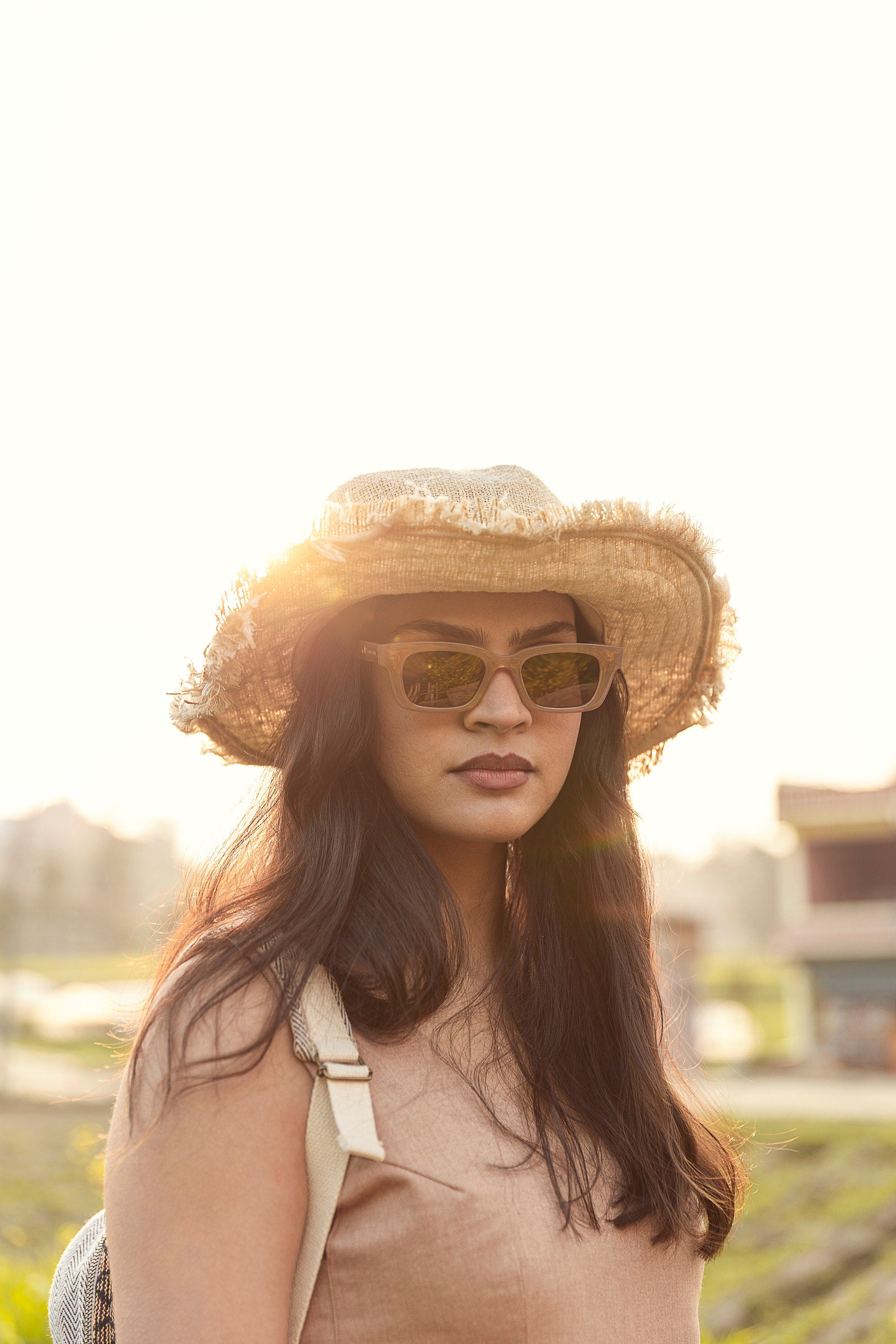Handmade Hemp Frill Hat With Metal Brim Adjustable Hat For Summer Hat For Beach Vacation Hat Wide Brim Crochet Hat Knitted Hat For Sun