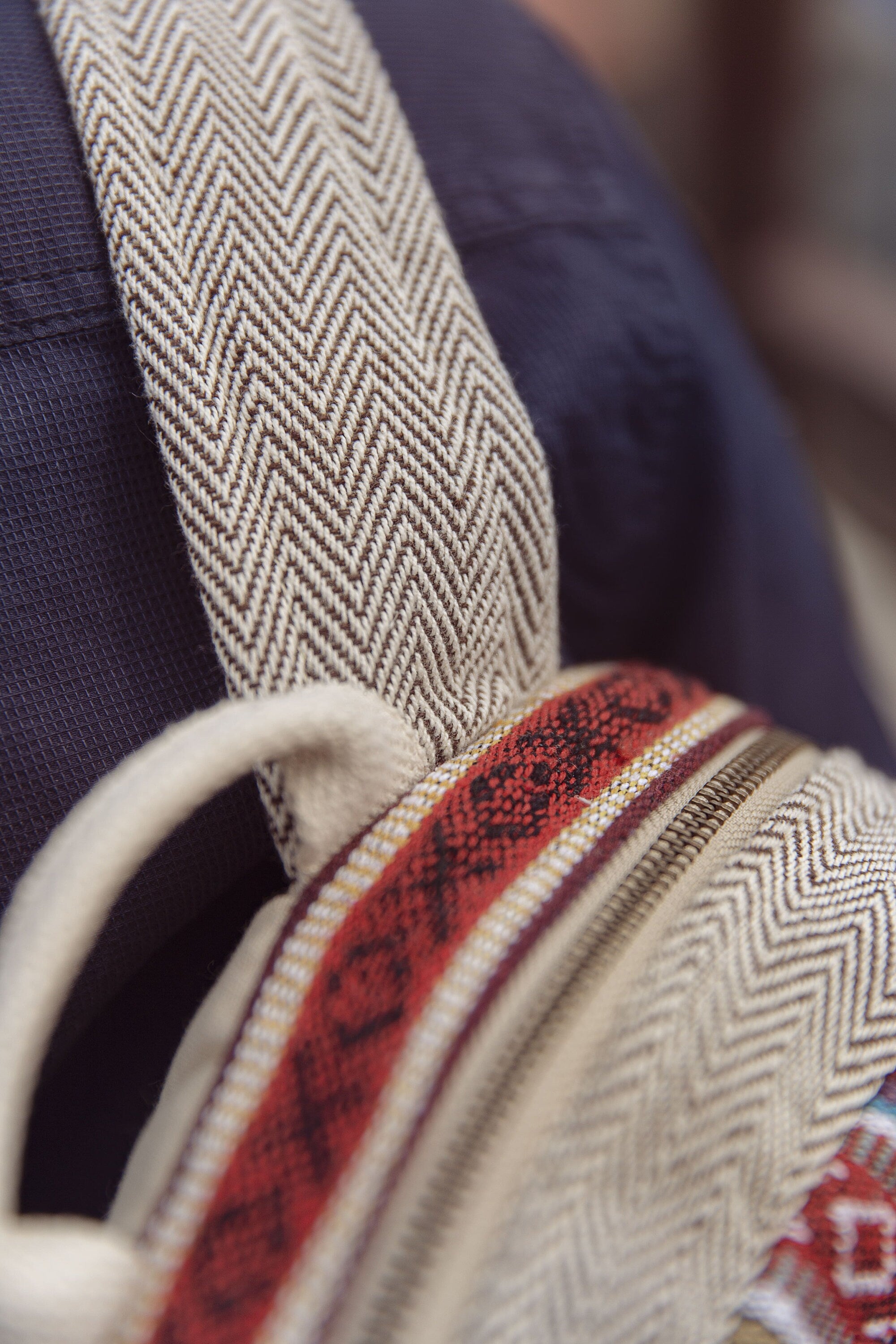 Handmade Hemp Backpack Medium Hemp Bag Travel Bag Women For Festival Bag Hippie Bag For Festival Minimalistic Travel Bag