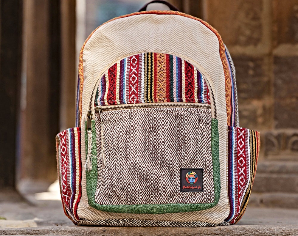 Handmade Hemp Backpack