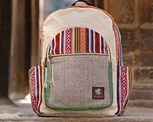 Handmade Hemp Backpack
